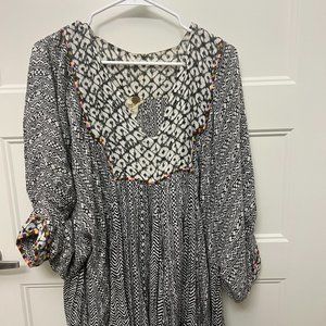 Free People Pattern Tunic